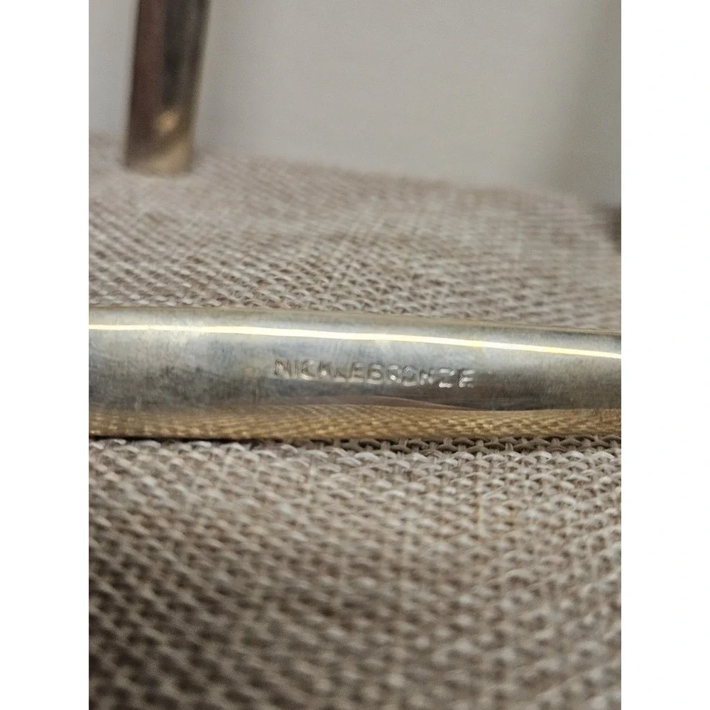 Nickel Bronze Thai Flatware Spoon Set - Lot Of 7
